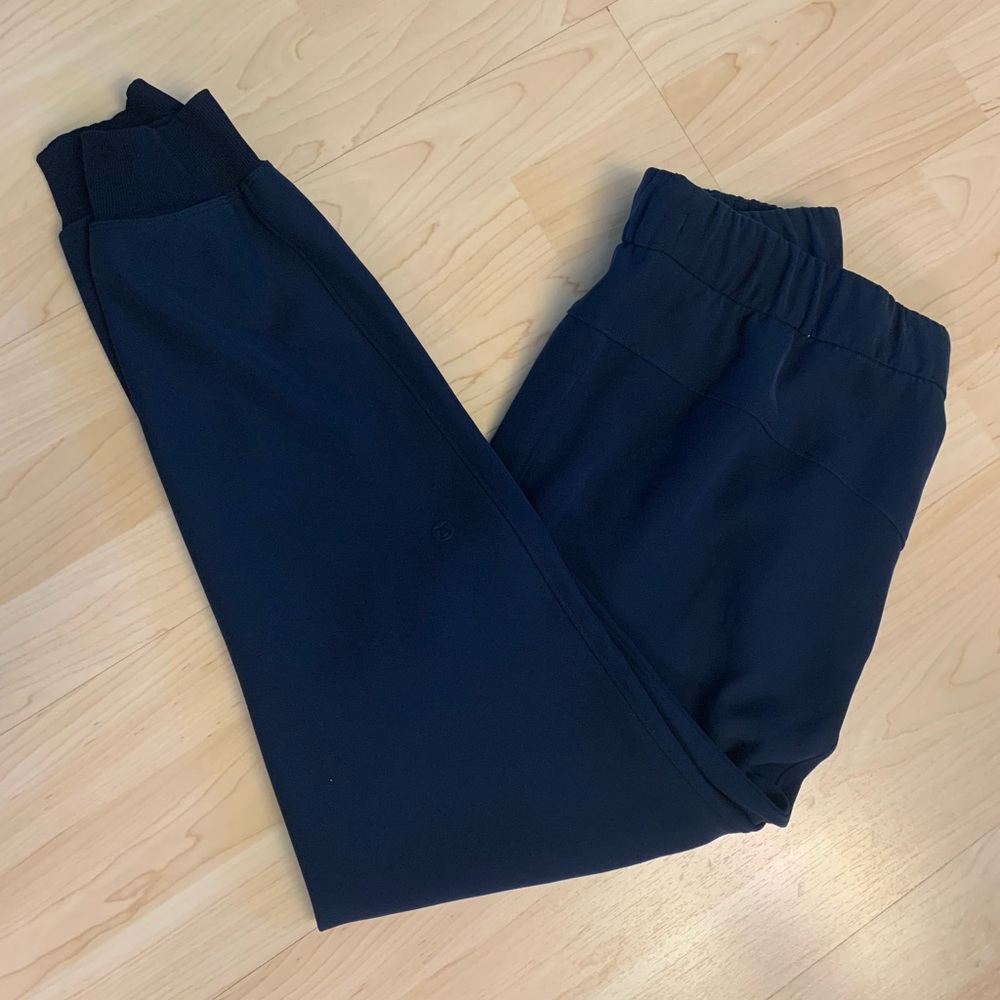 Navy Lululemon joggers